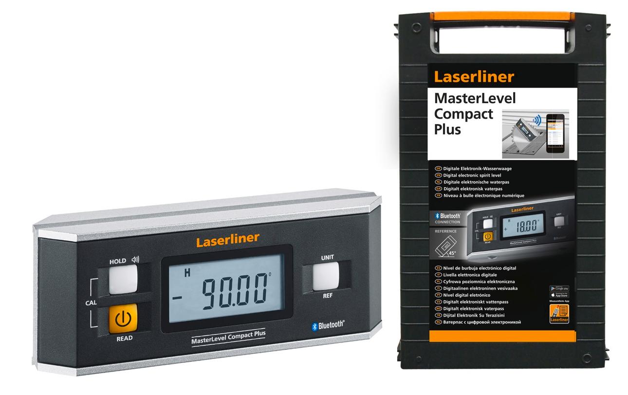 Laserliner Digitale Elektronik-Wasserwaage MasterLevel Compact Plus