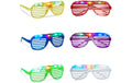 relaxdays Partybrillen LED, assortiert Kunsstoff, 15x5.5x14 cm (BxHxT)