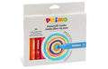 Primo Jumbo Fasermalstift, 12 Stk assortiert