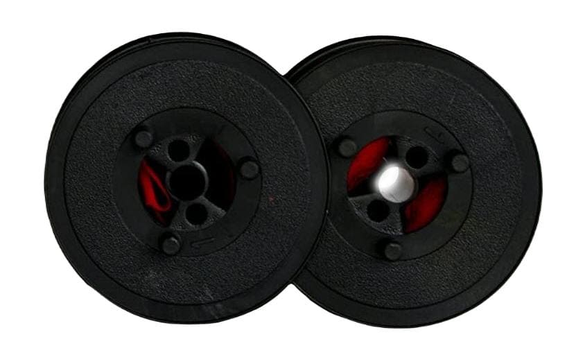Kores Farbband Nylon schwarz/rot Gr. 51 zu Canon, Facit, Sharp, 13 mm / 4 m