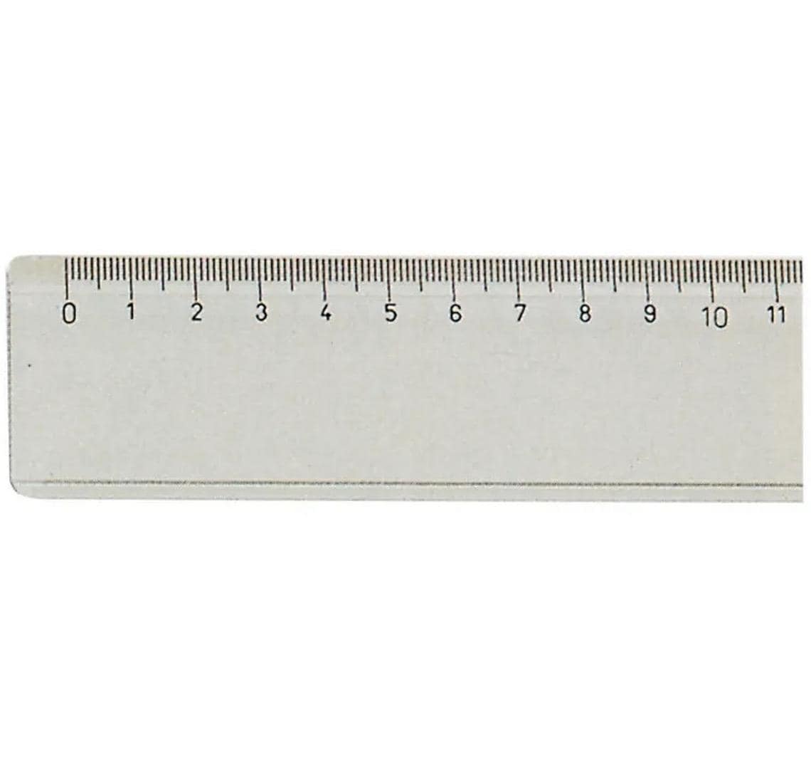 Grafonorm Flachlineal 30cm 88/30, transparent