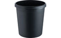 Helit Papierkorb 30 Liter, schwarz