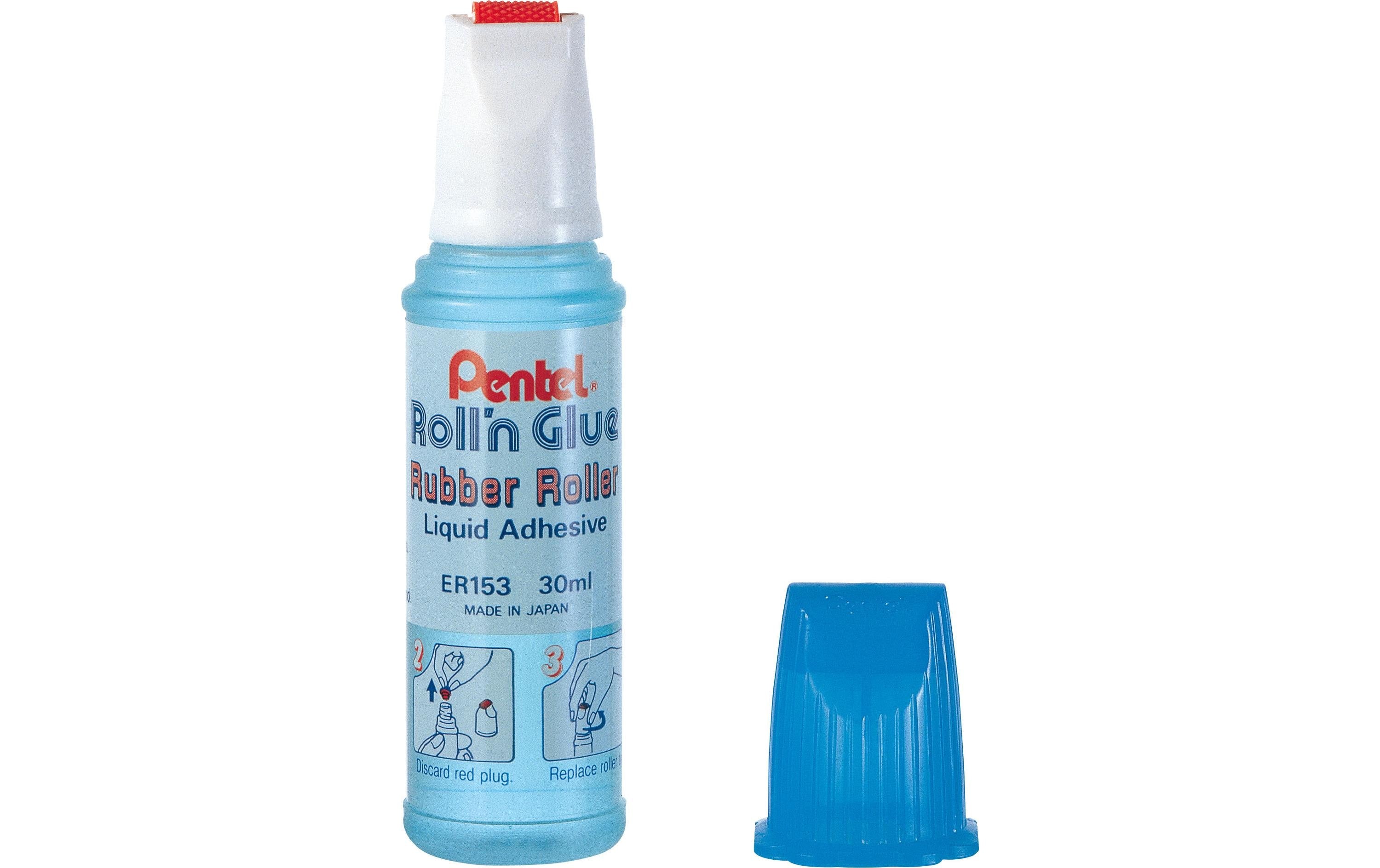 Pentel Rolln Glue Papierkleber Dosierflasche, 30 ml