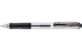 Pentel Gel-Roller Hybrid Grip mit Druckmechanik, schwarz