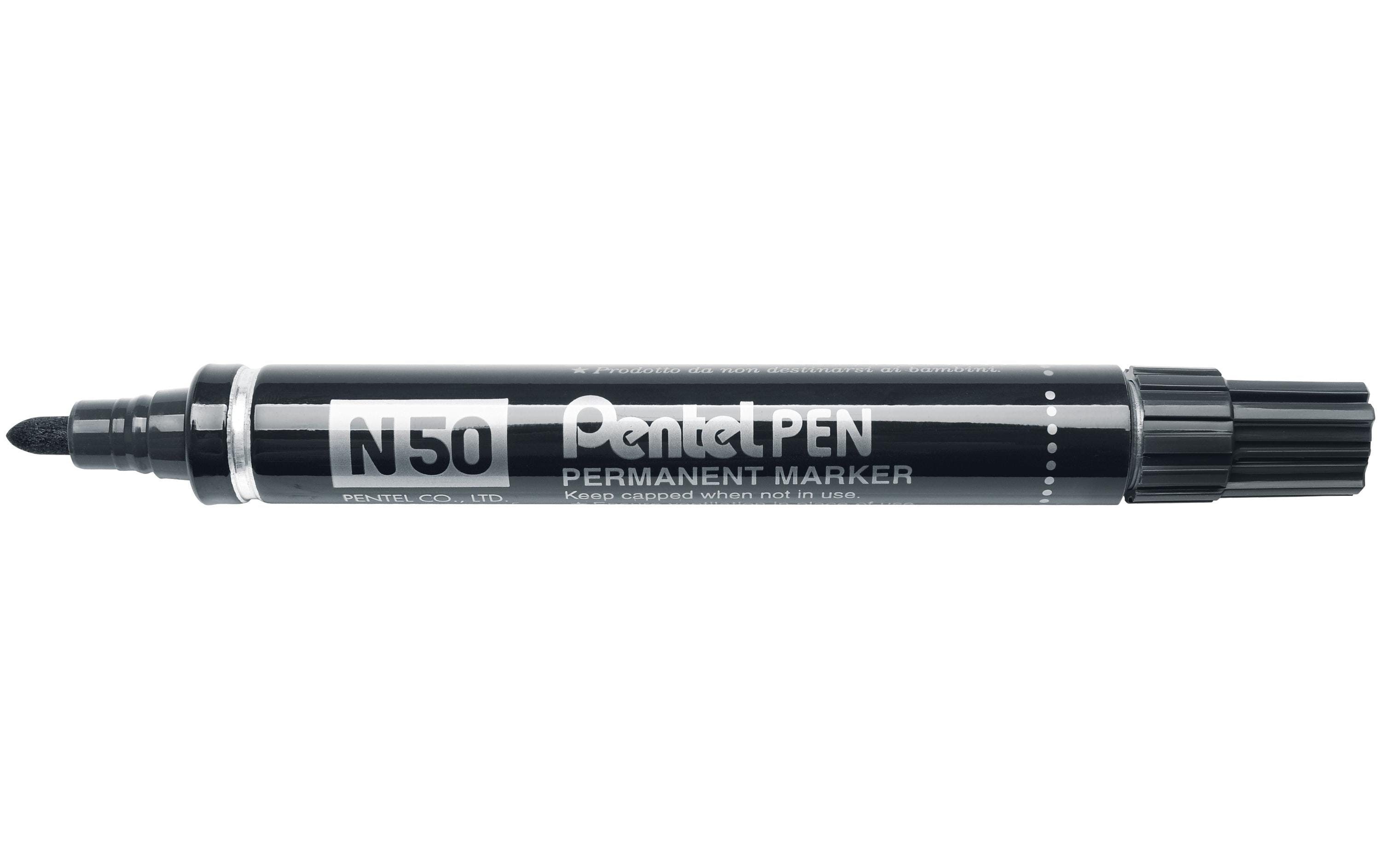 Pentel Permanent-Marker N 50 schwarz