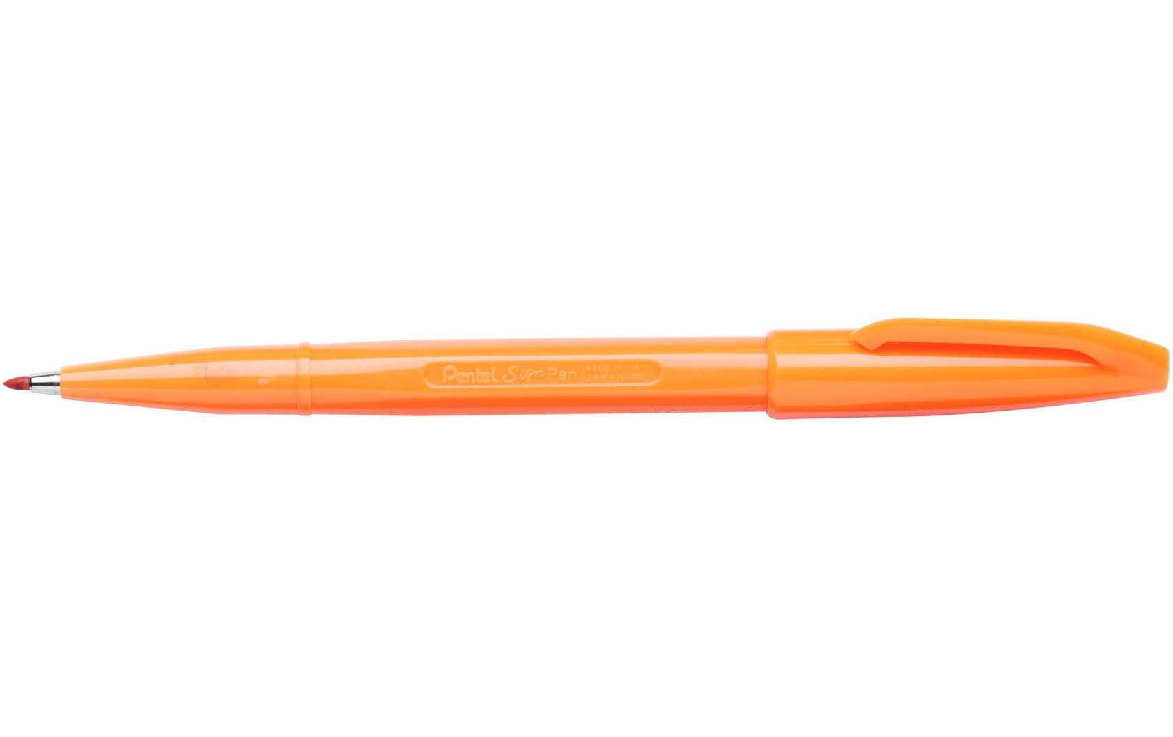 Pentel Faserschreiber Sign-Pen orange