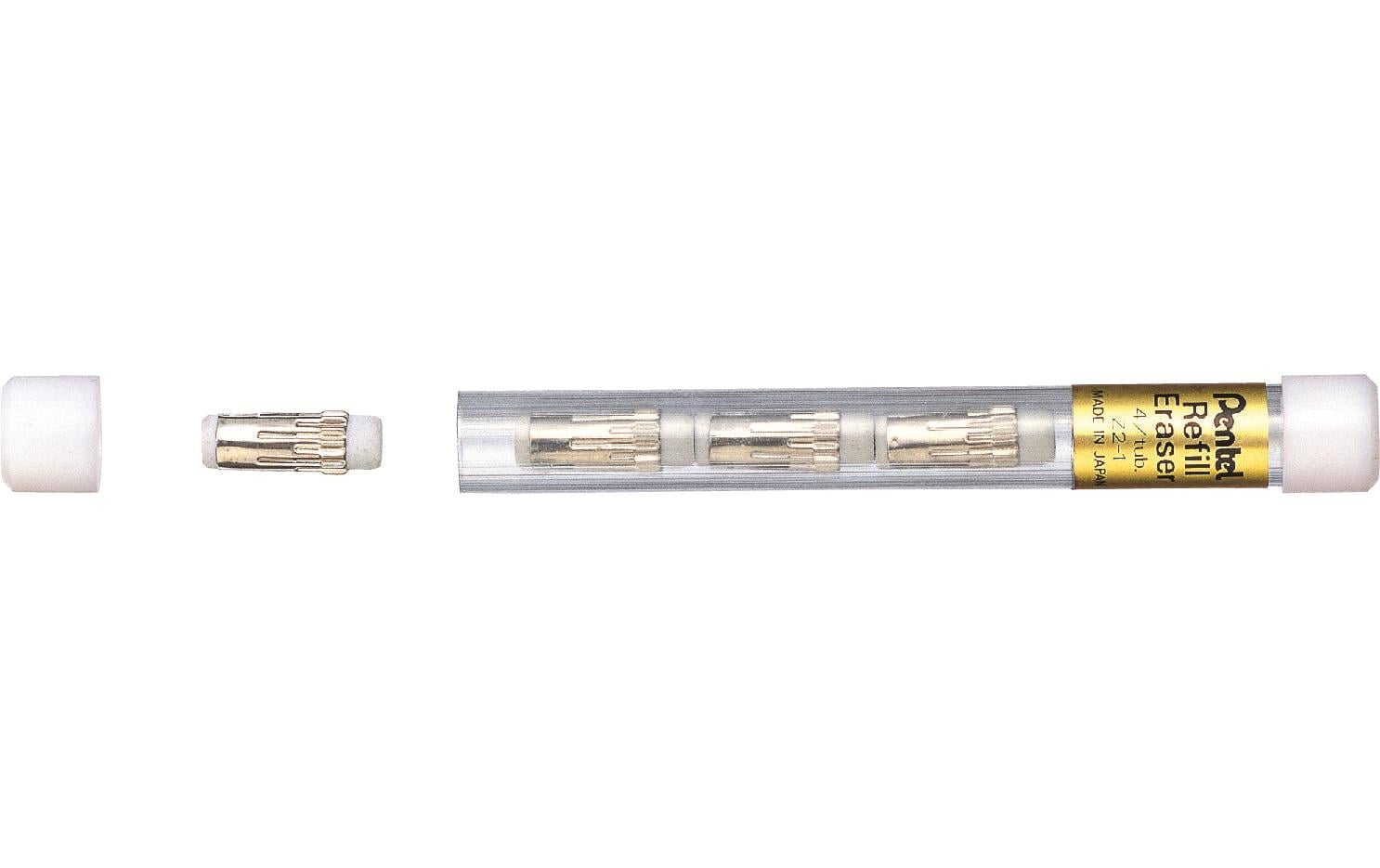 Pentel Ersatzgummi Z2-1, 4 Stk weiss