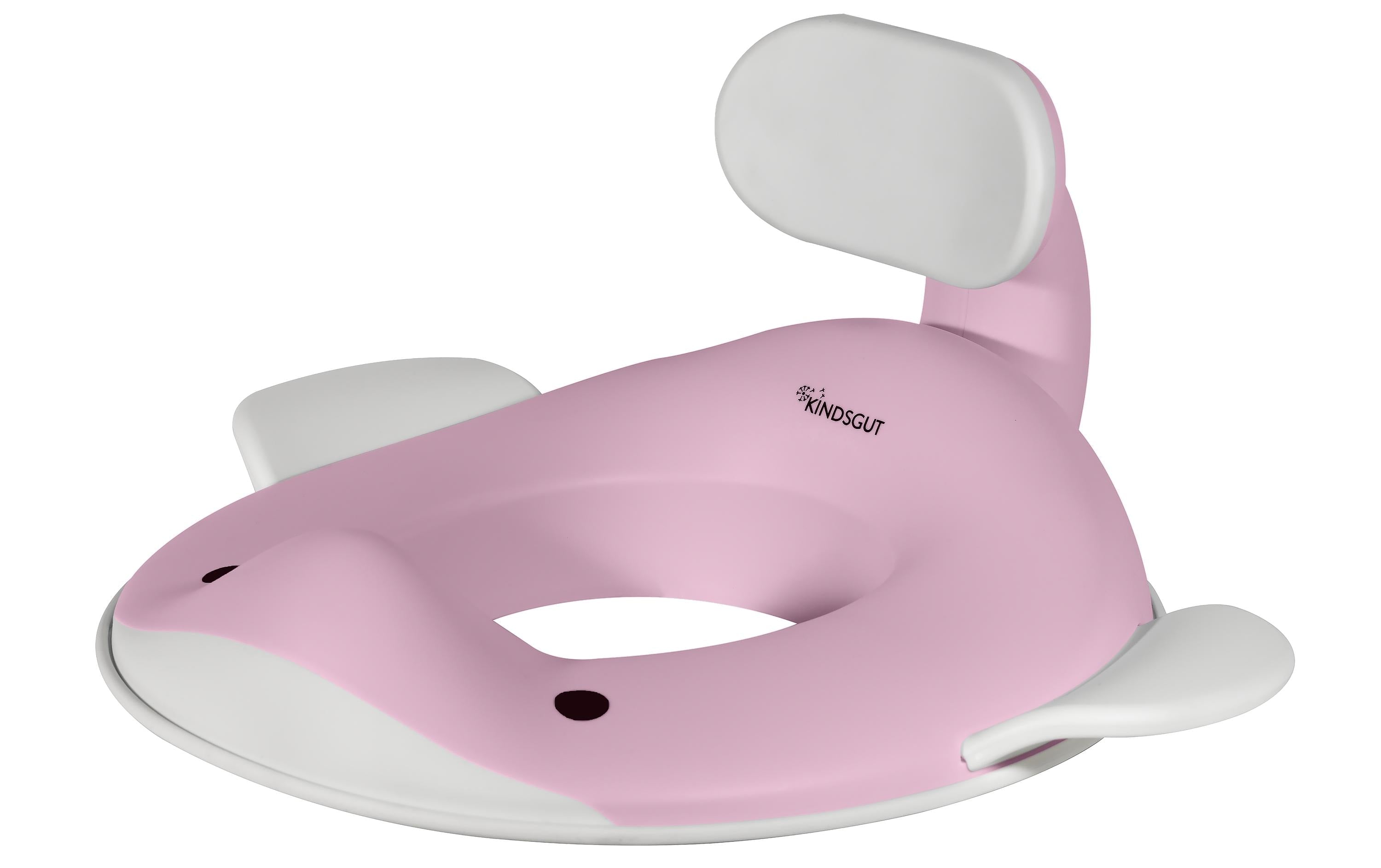 Kindsgut Toilettenaufsatz Wal Zartrosa