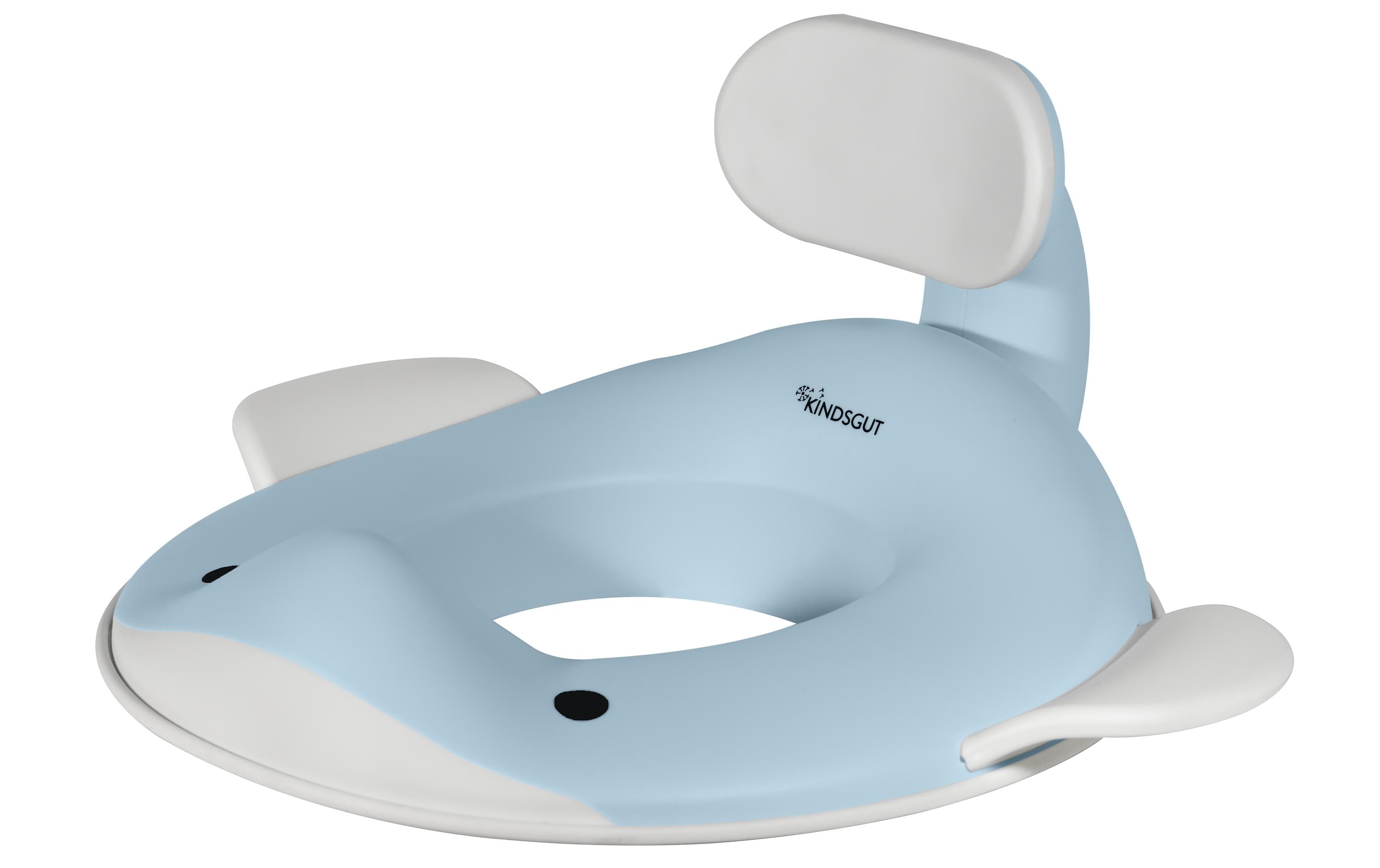 Kindsgut Toilettenaufsatz Wal Hellblau