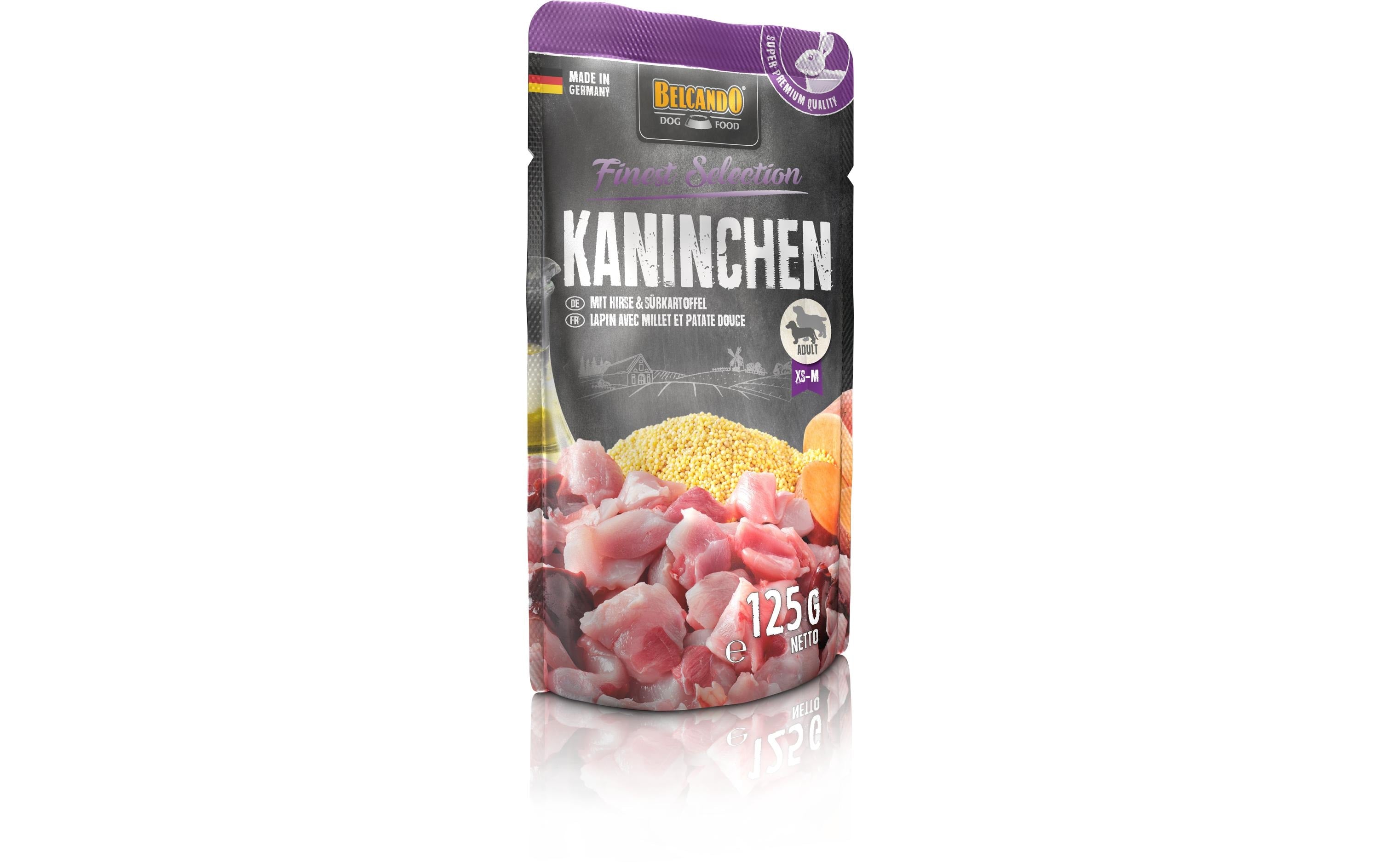 Belcando Beutel Kaninchen m.Hirse+Süsskart. 125g