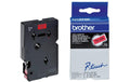 Brother P-Touch Schriftb TC, 9 mm Band rot, Schrift schwarz