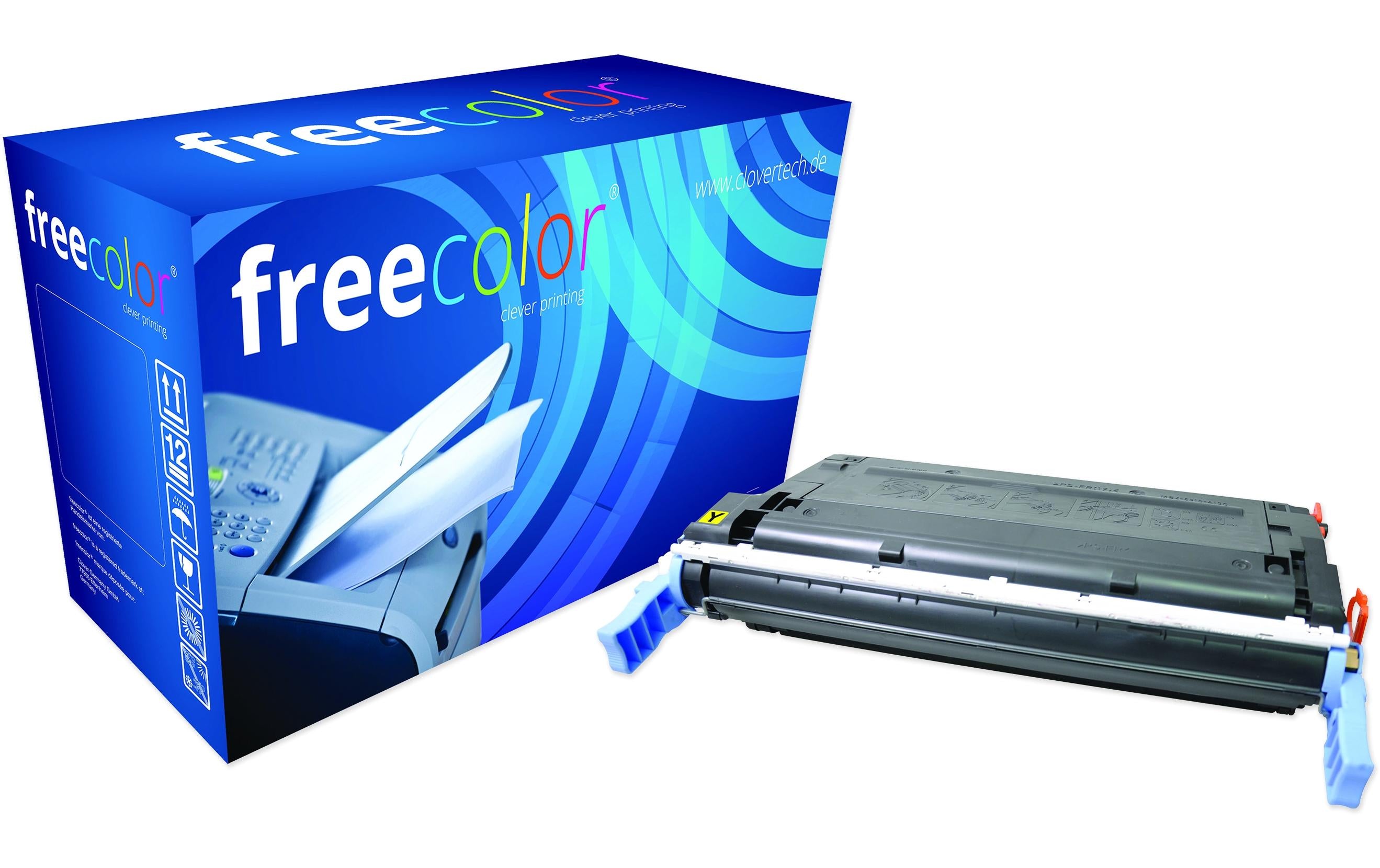 Free Color Toner C9722 yellow, 8000 Seiten
