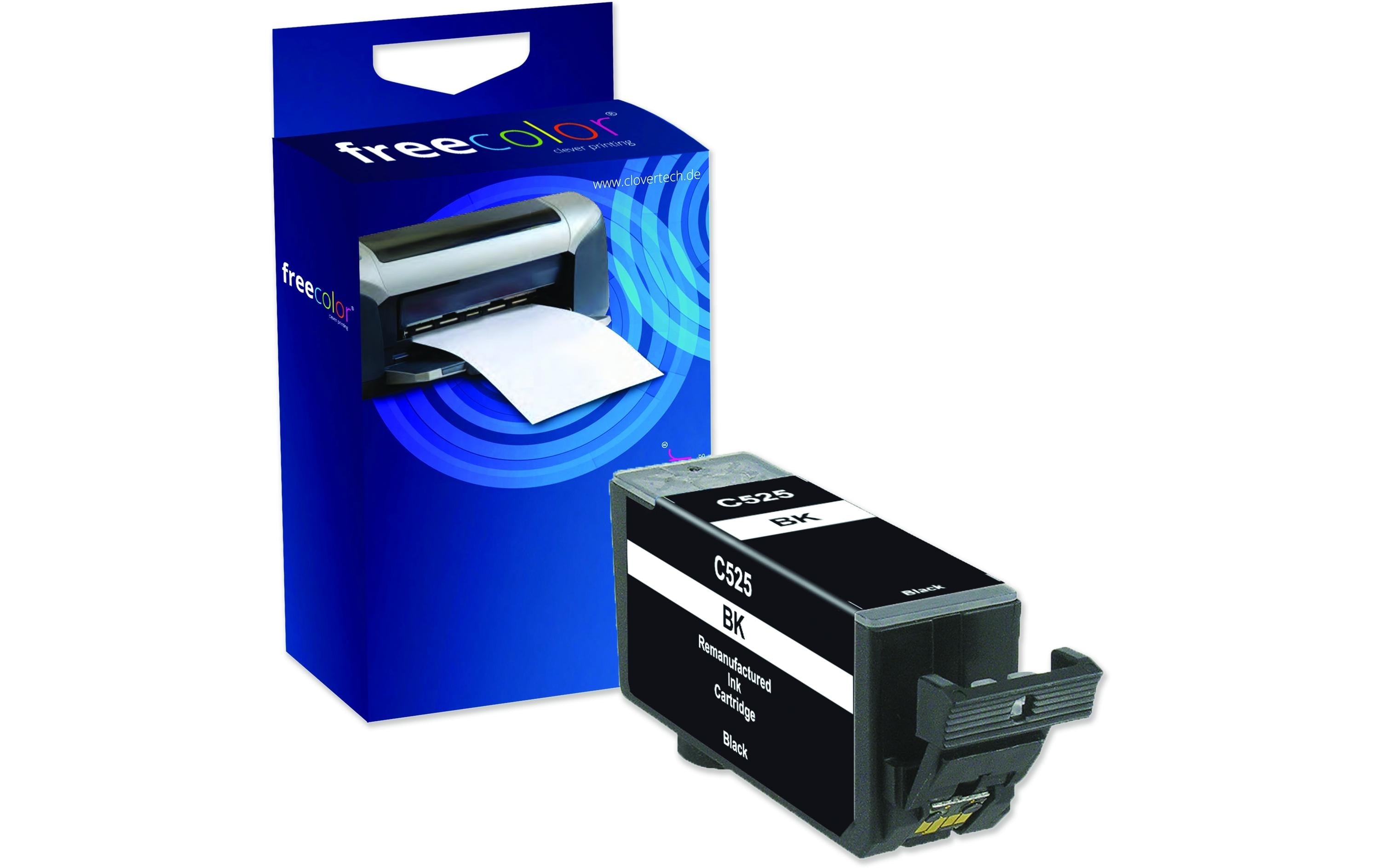 Free Color Tinte PGI-525 schwarz, 340 Seiten