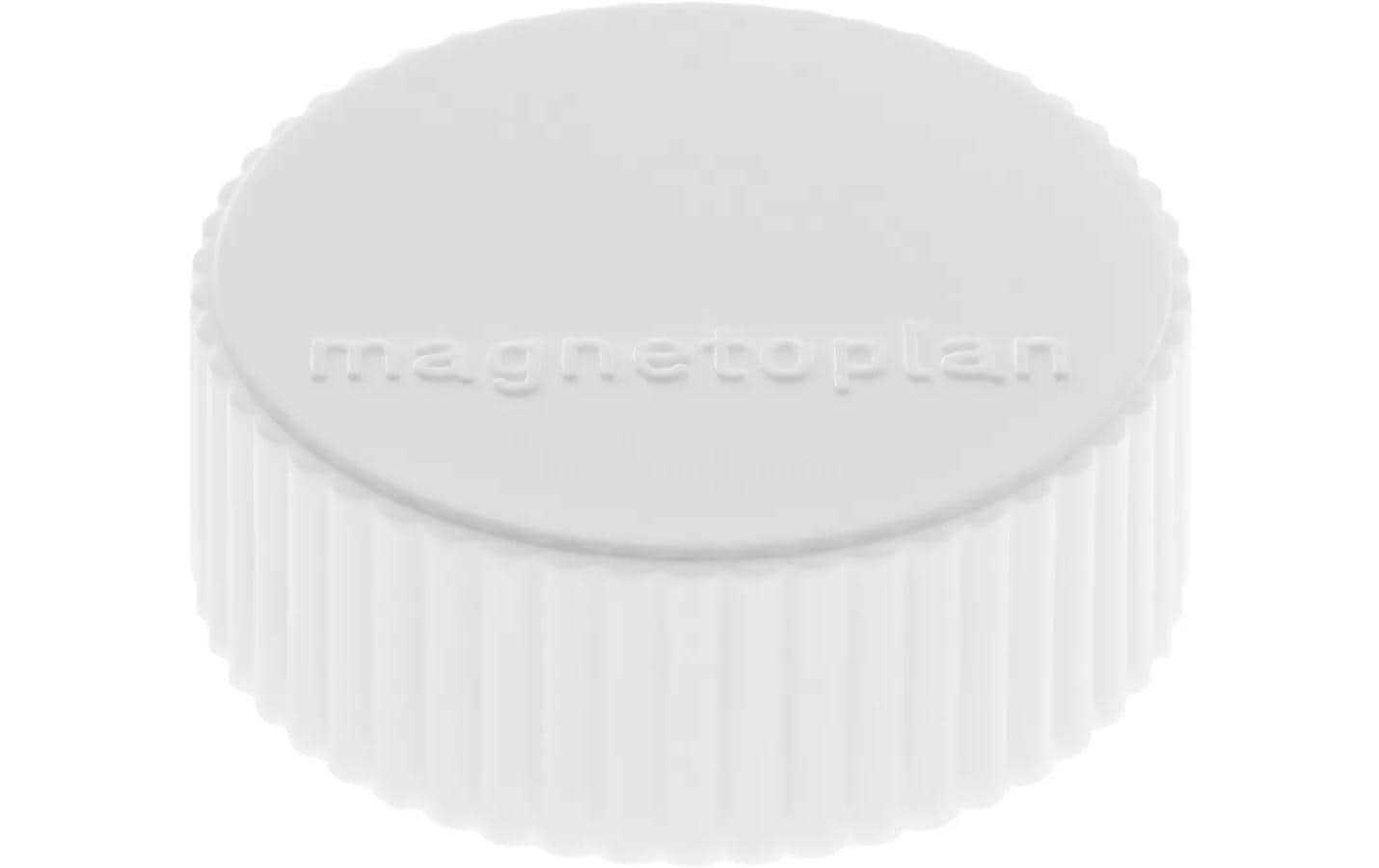 Magnetoplan Magnet Discofix Magnum, 10 Stk weiss
