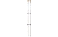 KOOR Wanderstock Carbon weiss 140cm Kork Griff,  Flip Lock