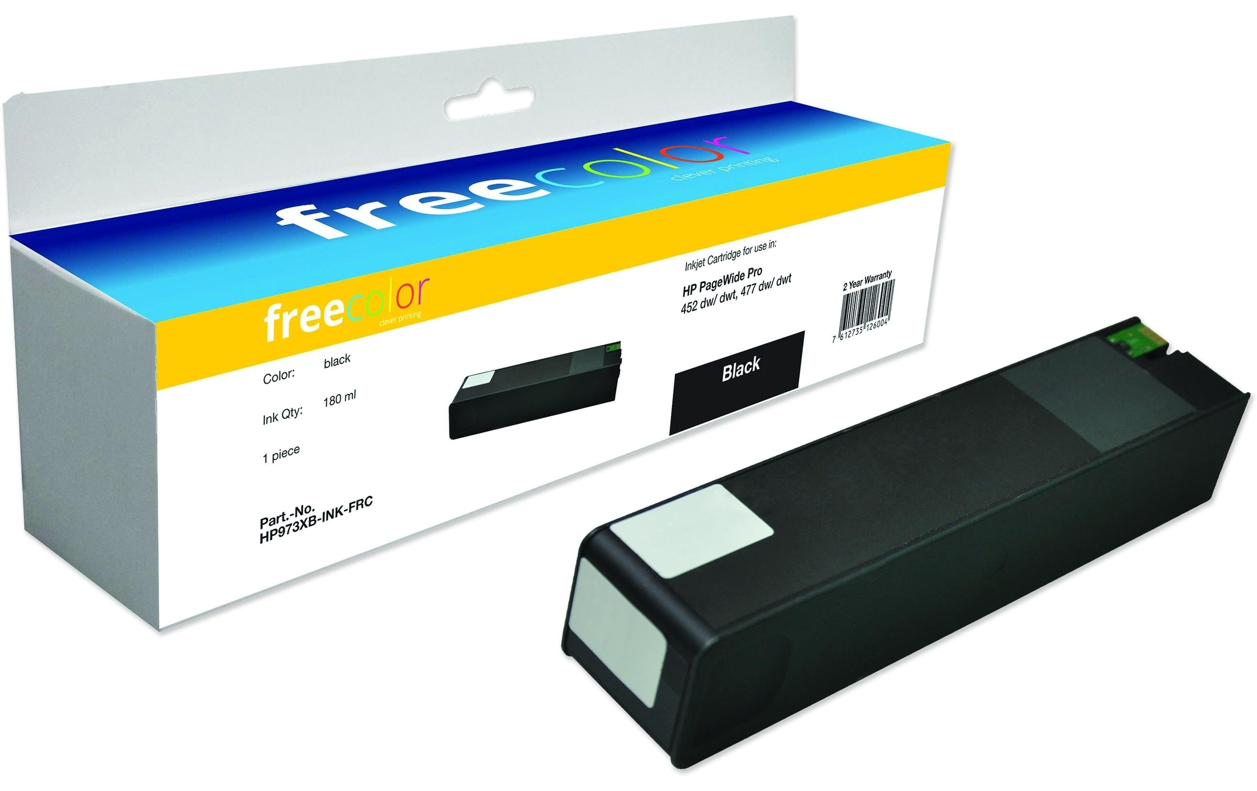 Free Color Tinte 973 schwarz, 10000 Seiten