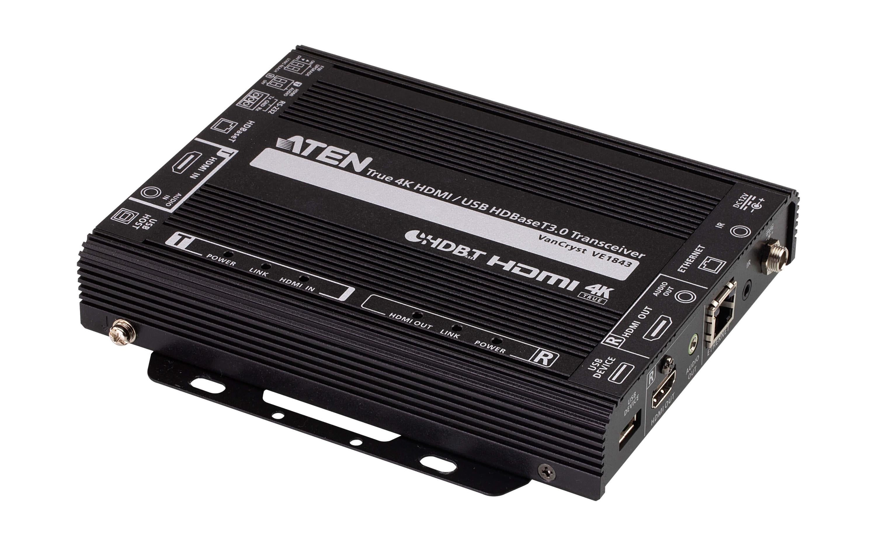 Aten VE1843 True HDMI USB HDBaseT 3.0 T/R 4K, USB, HDBaseT, 3.0