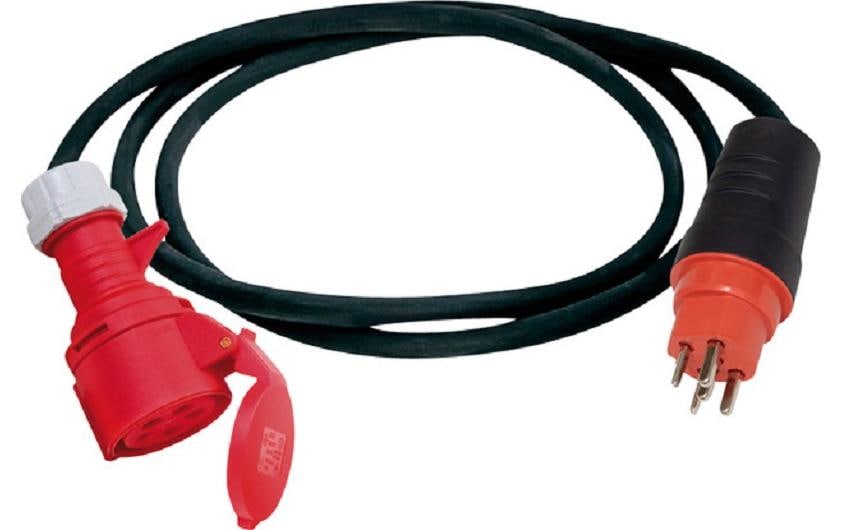 Brennenstuhl Adapter T25-Ste+CEE400V-Kup 400V 16A 1.5m H07RN-F 5G2.5