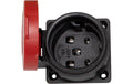 Brennenstuhl Einbaudose T25 IP55, 400V/16A,Deckel rot, Typ S0716