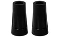 KOOR Gummipuffer rund 1 Paar, universal passend, schwarz