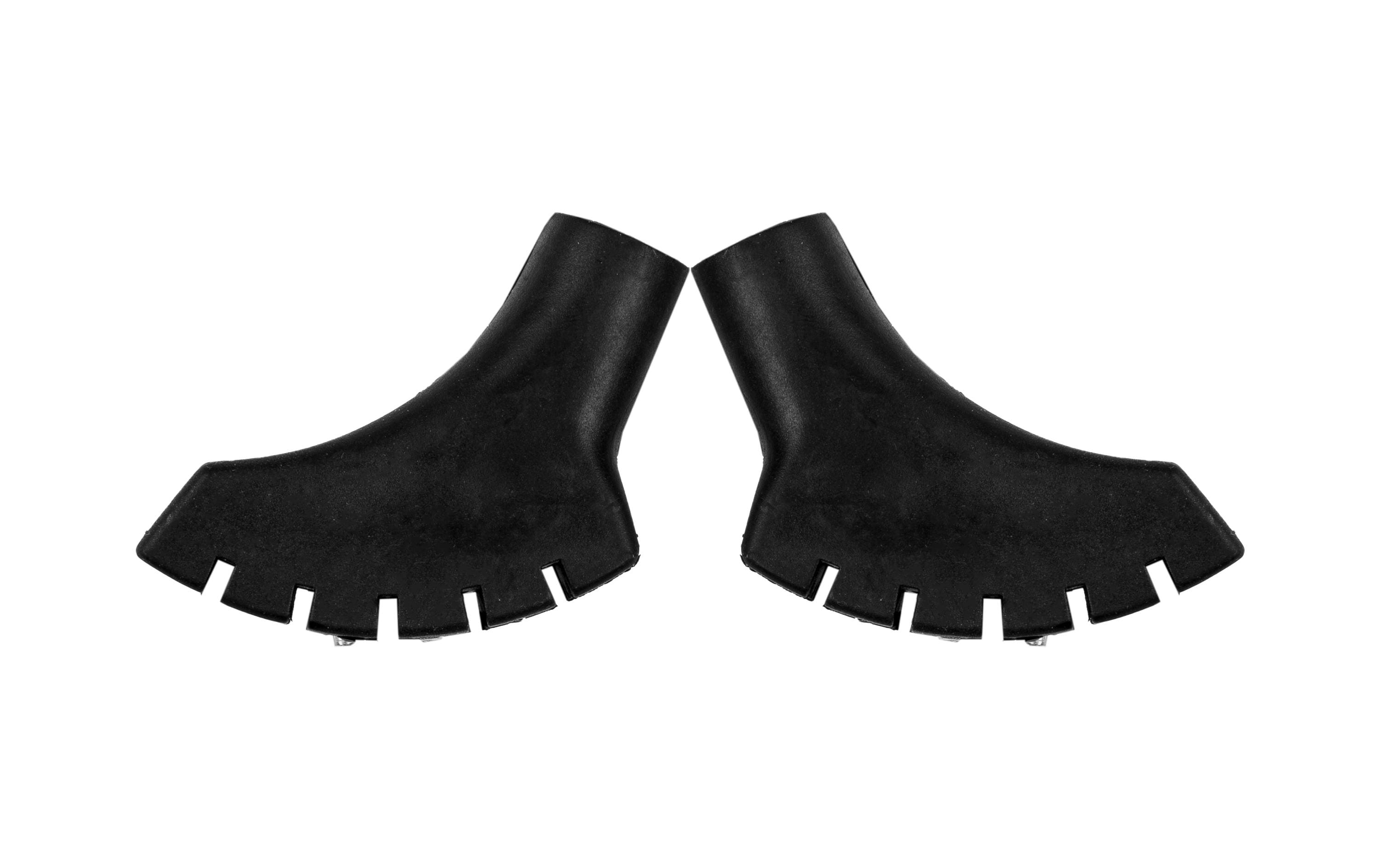 KOOR Gummipuffer mit Spikes 1 Paar, universal passend, schwarz