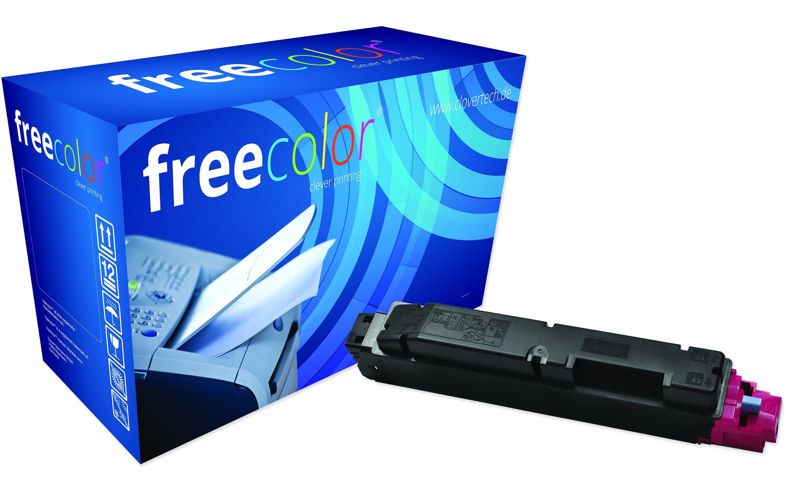 Free Color Toner TK-5150 magenta, 10000 Seiten