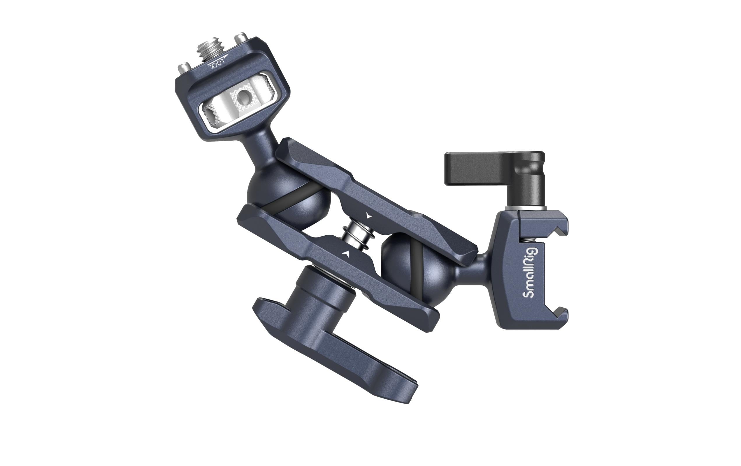 SmallRig Magic Arm with Dual Ball Heads (1/4"-20 Screw and NATO Clamp)