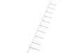 GBC Bindestrips SureBind, 100 Stk 25 mm, weiss, max. 250 Blatt