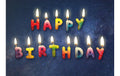 Natur Verlag Geburtstagskarte Kerzen Happy Birthday 12,2 x 17,5 cm