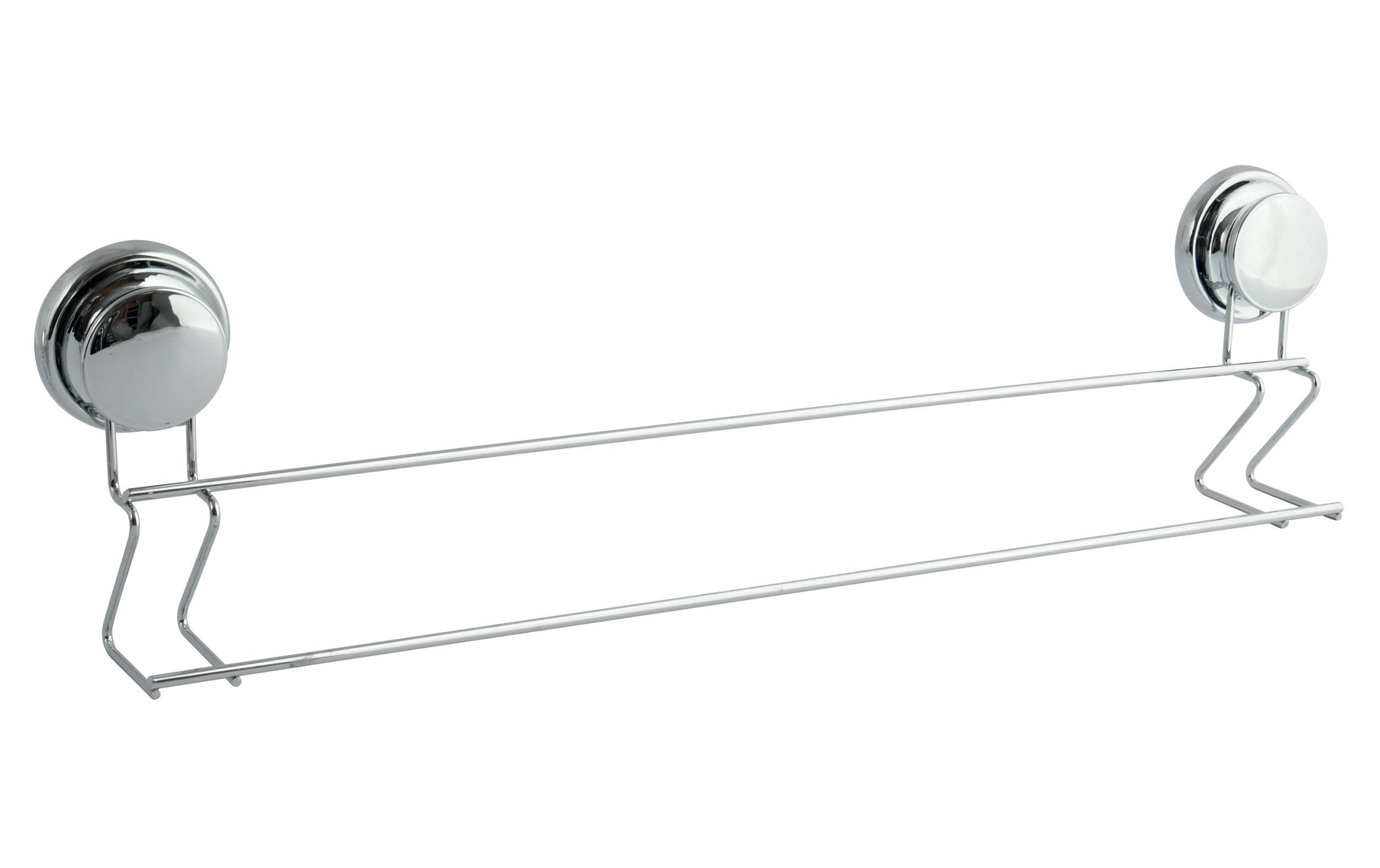 MSV Handtuchhalter Mit starken Saugnäpfen, metall verchromt