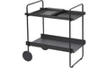 Zone Bartrolley A-Collection Black Schwarz, 60.6x40.5x66.4cm, Metall/Eisen