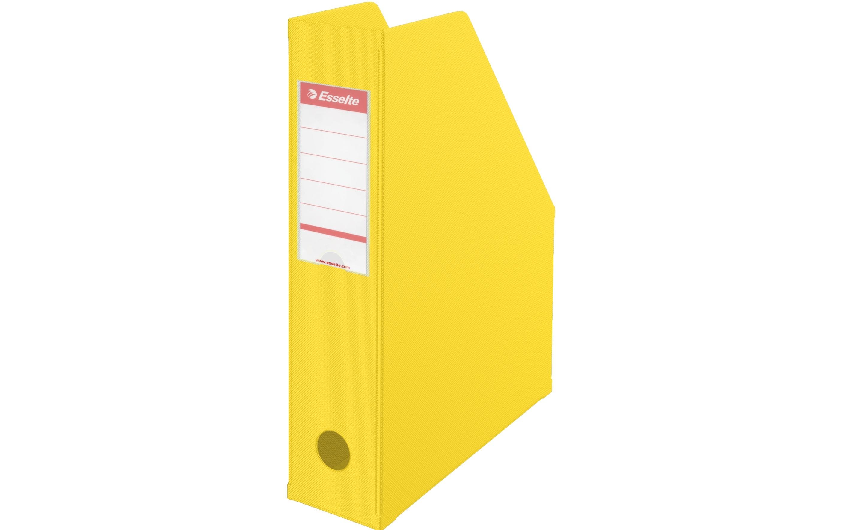 Esselte Stehsammler PVC gelb