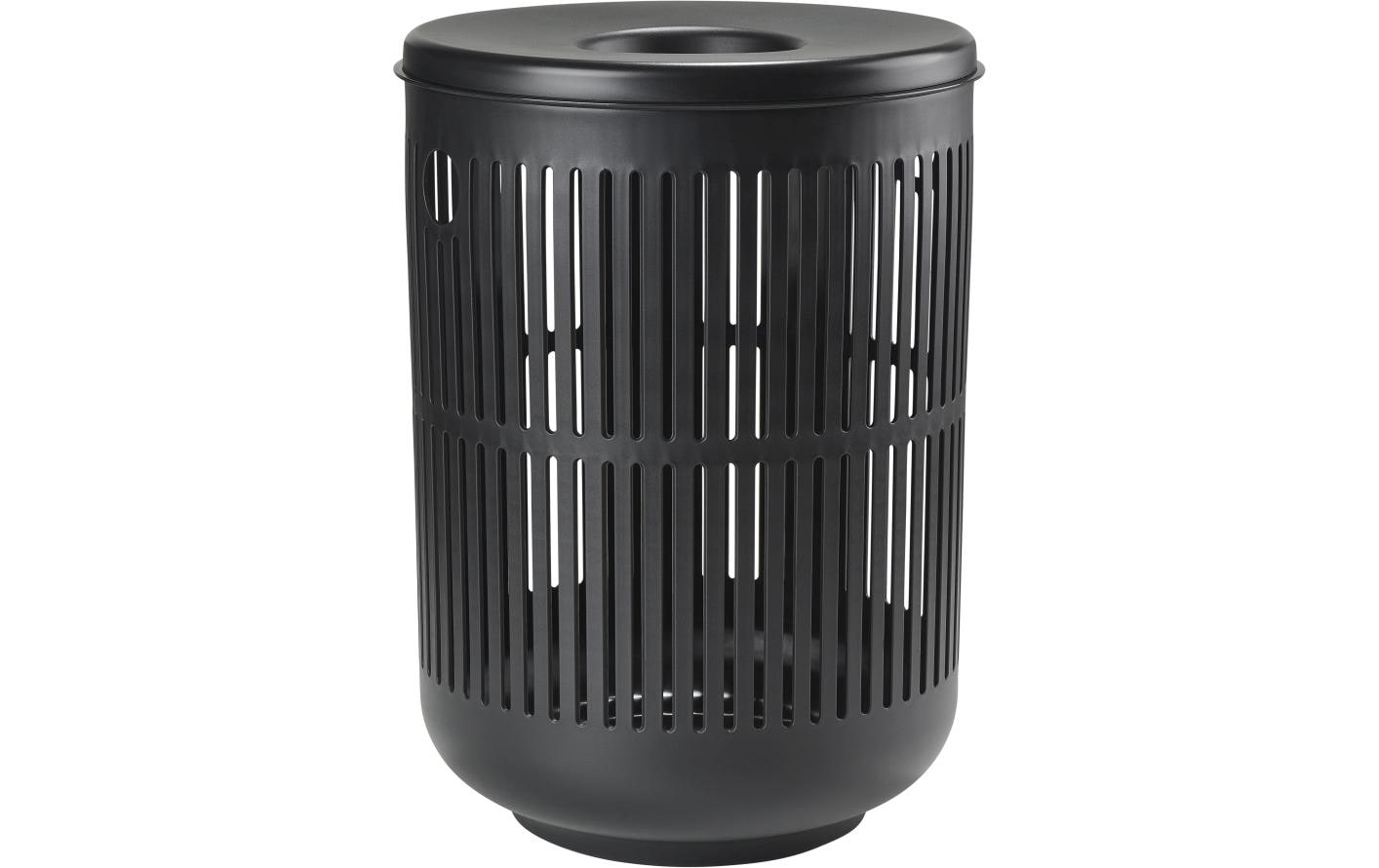 Zone Wäschesammler UME Black D 40 x H 54cm, schwarz, PP