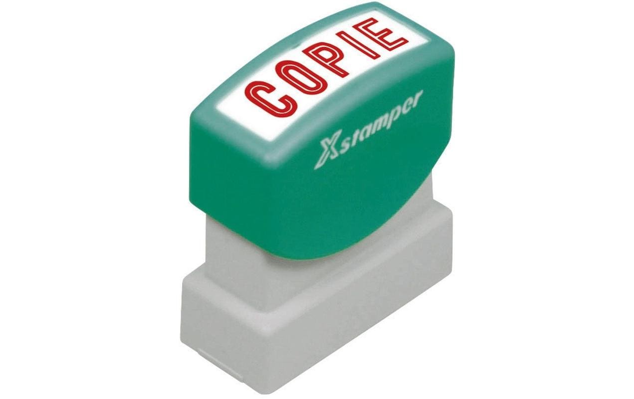 X-Stamper Textstempel COPIE, rot