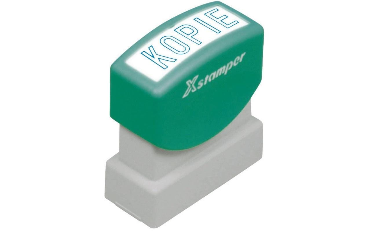 X-Stamper Textstempel KOPIE, blau