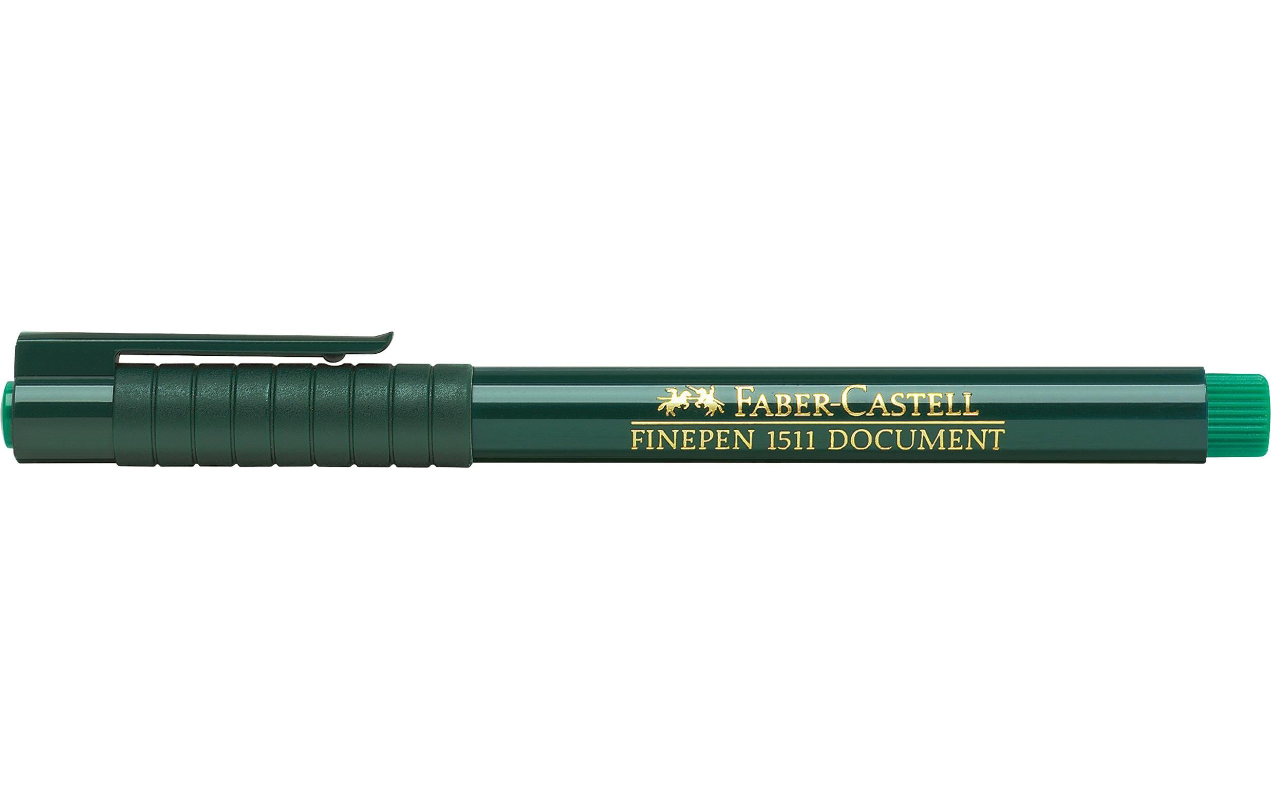 Faber-Castell Faserschreiber FinePen 1511 grün