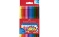 Faber-Castell Fasermaler Grip Colour Marker 10er Etui