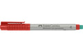 Faber-Castell Multimark non perm. Marker rot, 10 Stk