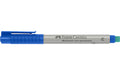 Faber-Castell Multimark non perm. Marker blau, 10 Stk