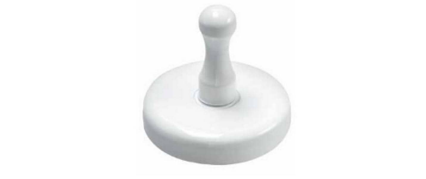 BEREC Griffmagnet 25mm GM25 S.49 weiss lackiert