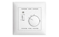 Feller EDIZIOdue Raumthermostat UP, mit Schalter, weiss