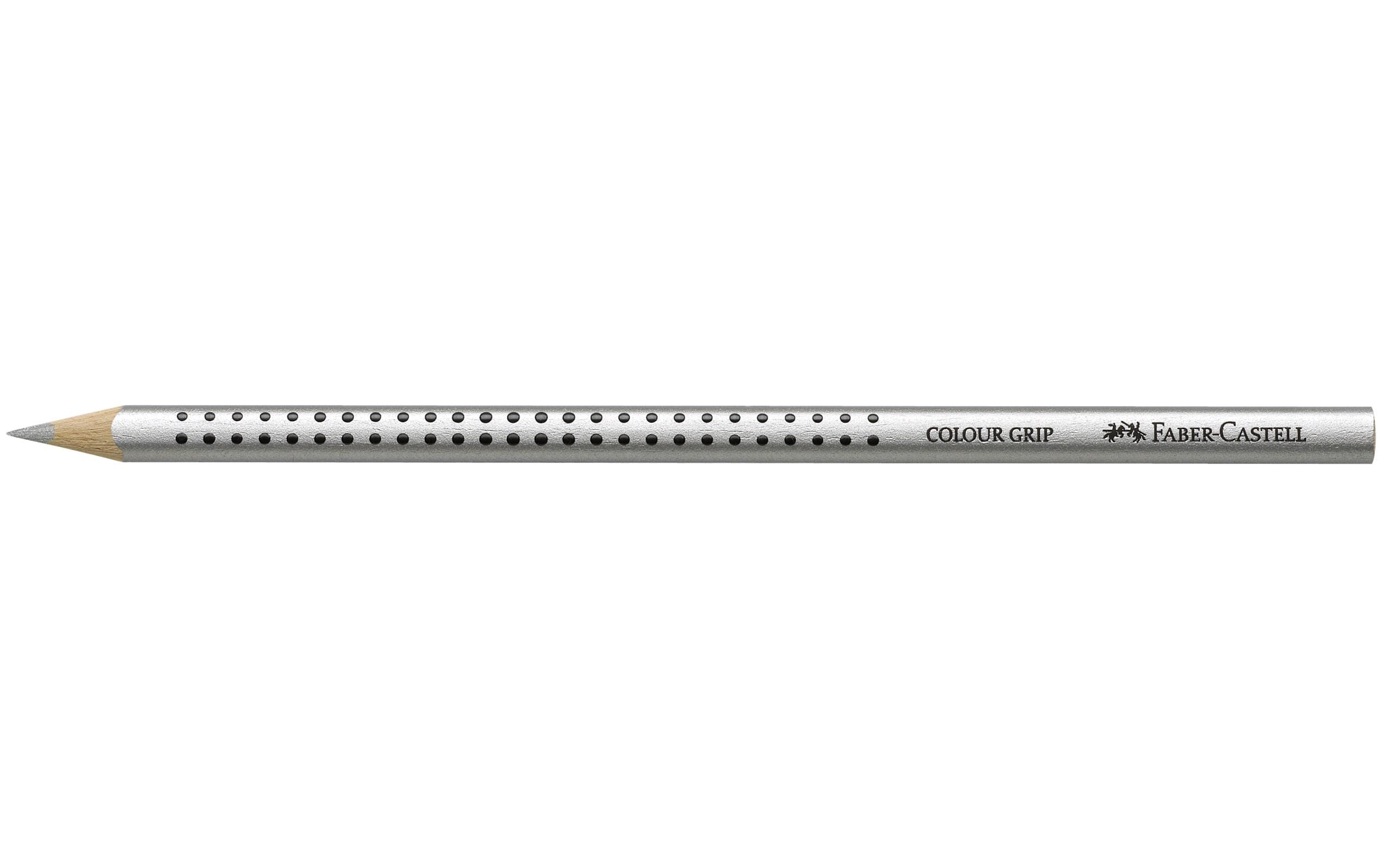 Faber-Castell Farbstift Colour Grip silber