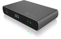 ICY BOX IB-HUB801-TB4, 3x TB4 Hub TypeC Aluminium, TB4, USB3.2, Video