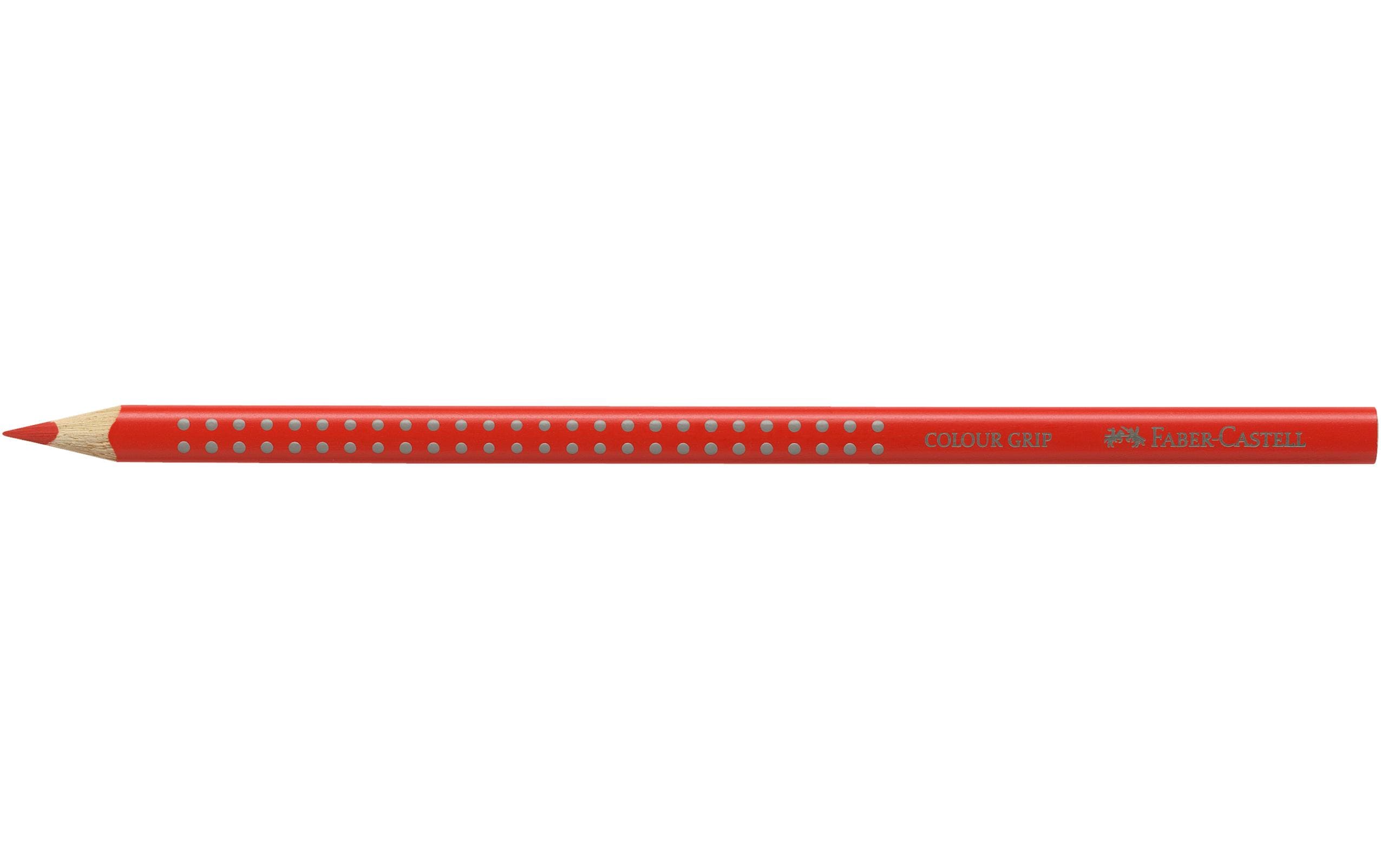 Faber-Castell Farbstift Colour Grip geranienrot