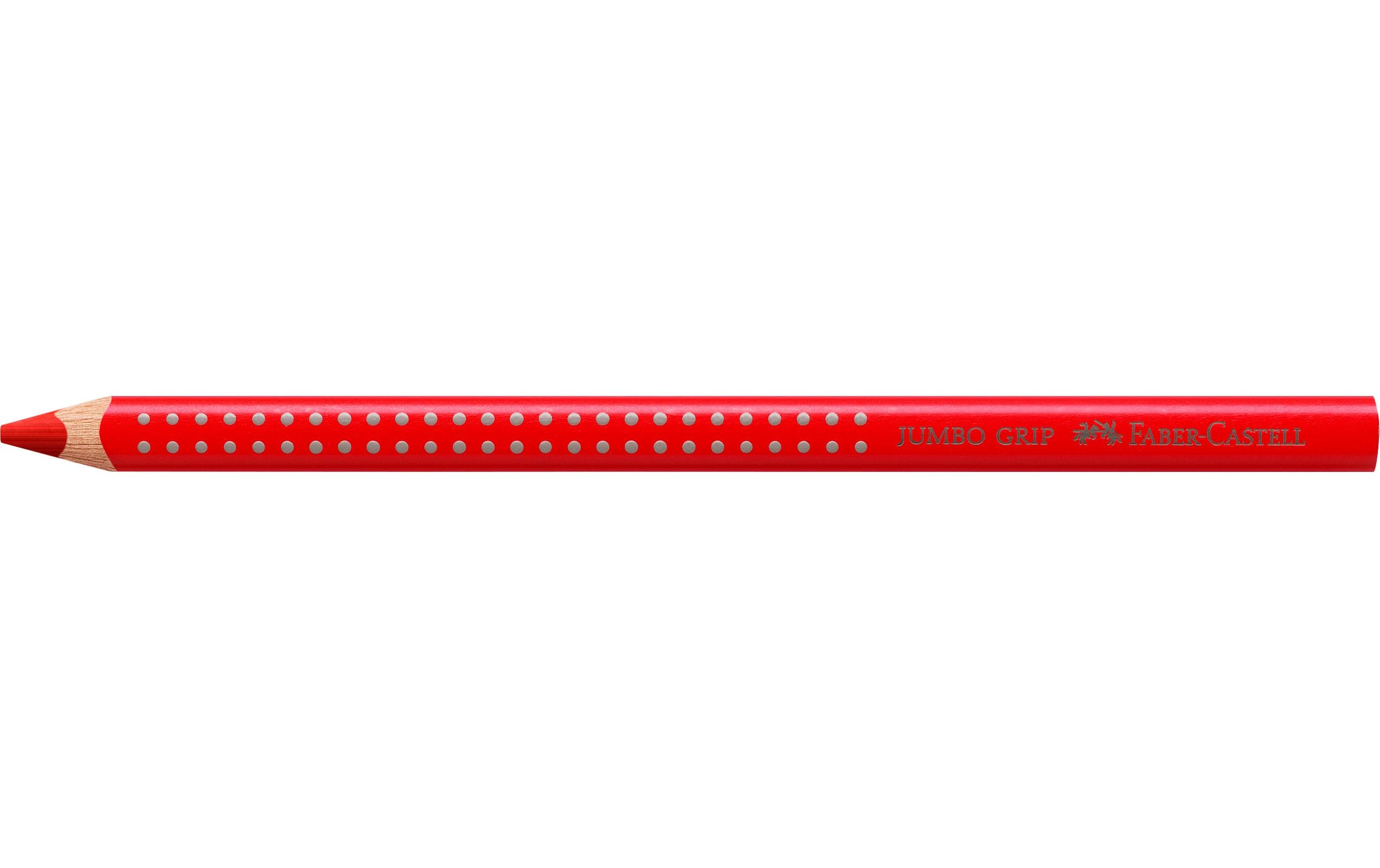 Faber-Castell Farbstift Jumbo Grip geranienrot