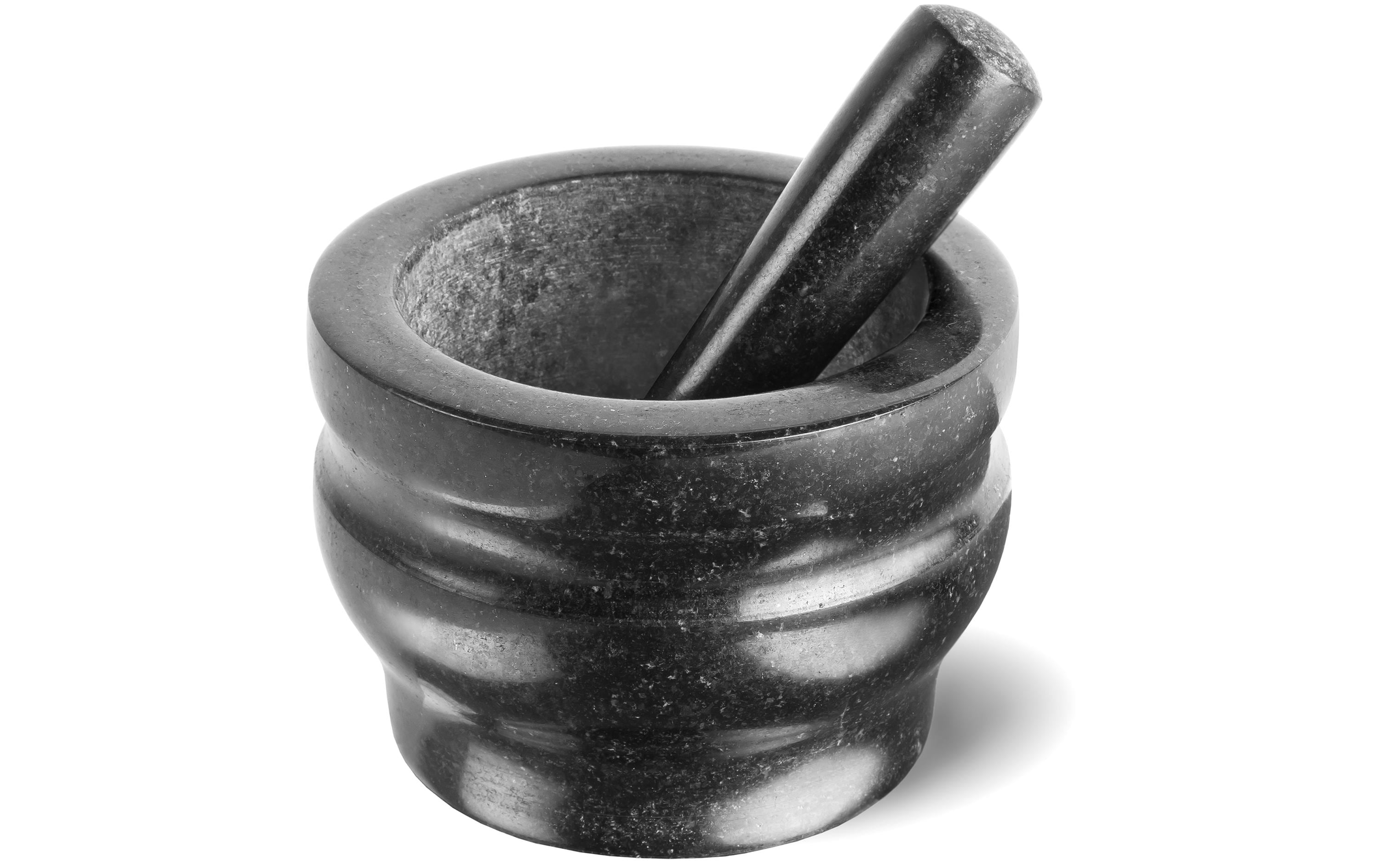 Cole&Mason Mörser&Stössel Granit 18cm schwarz