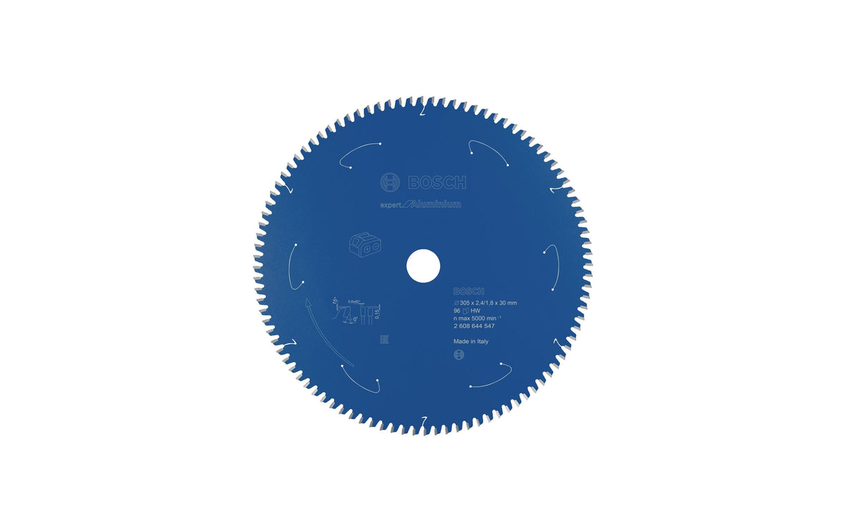 Bosch Professional Kreissägeblatt für Akku Expert for Alu, 305x2,4/1,8x30, 96Z