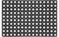 Esschert Design Fussmatte Gummi Ringe Gummi, 60x40x1.3 cm (LxBxH)