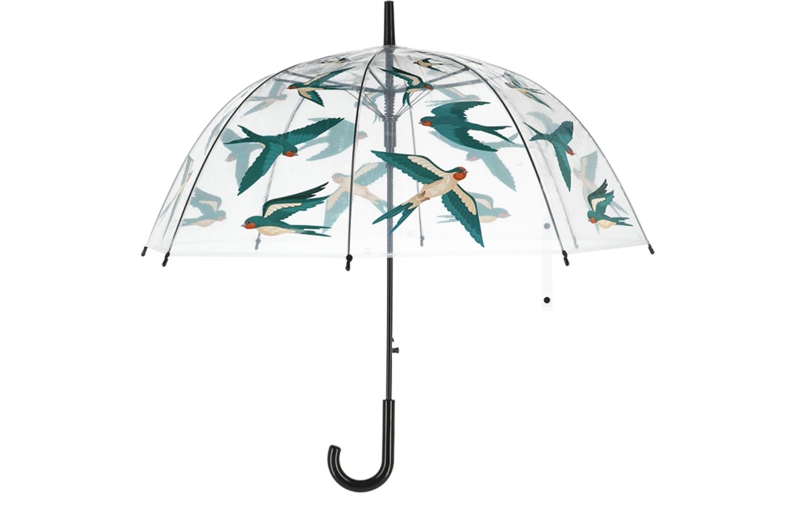 Esschert Design Regenschirm Rauchschwalben POE, transparent, 83x81.5 cm (DxH)