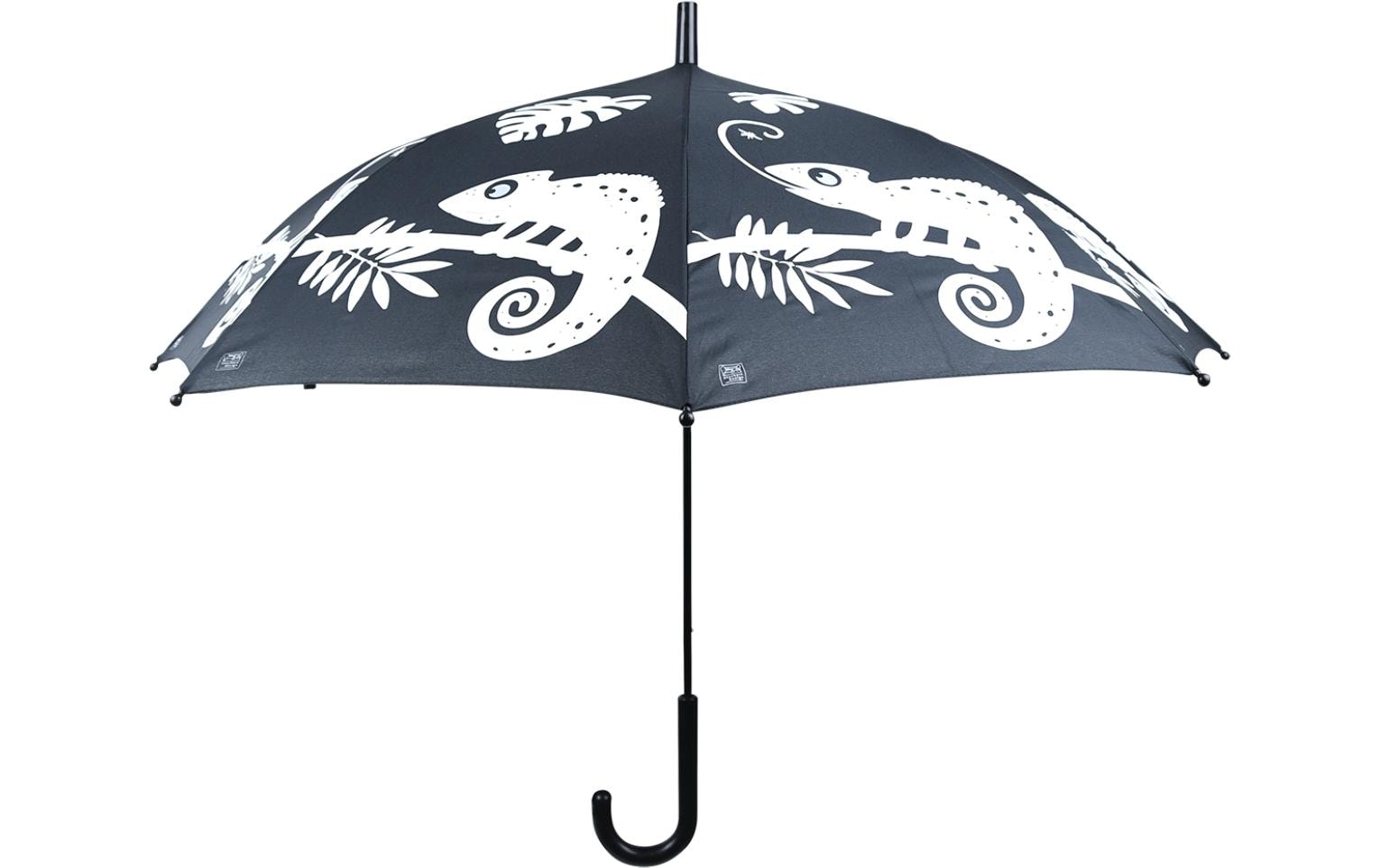 Esschert Design Regenschirm Chamäleon schwarz/farbverändernd, 88x69.3 cm (DxH)